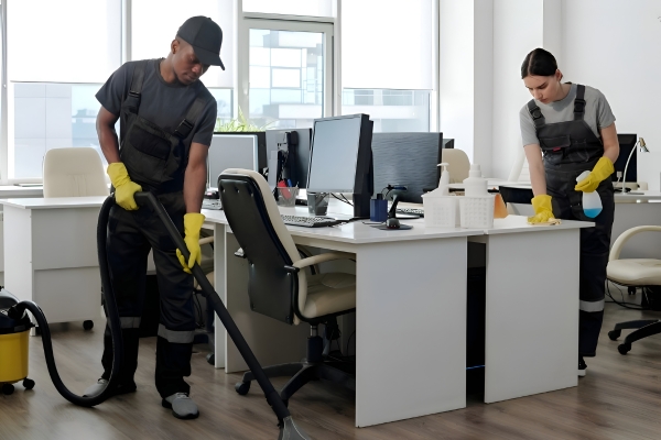 Professional office cleaning services ras al khaimah - workspace