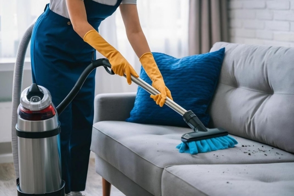 Sofa cleaning services ras al khaimah - fabric and leather care